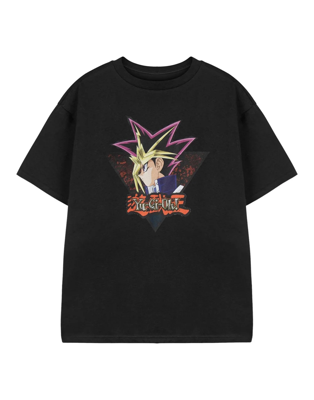 Vanilla Underground Yu Gi Oh Kids Yugi Black T-Shirt - 5-6 Yrs Image 1
