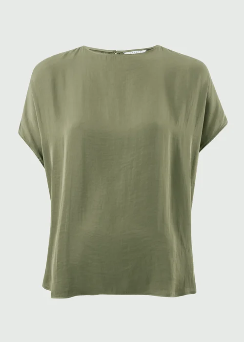 Green Washed Satin Co Ord Top - 16 Image 3