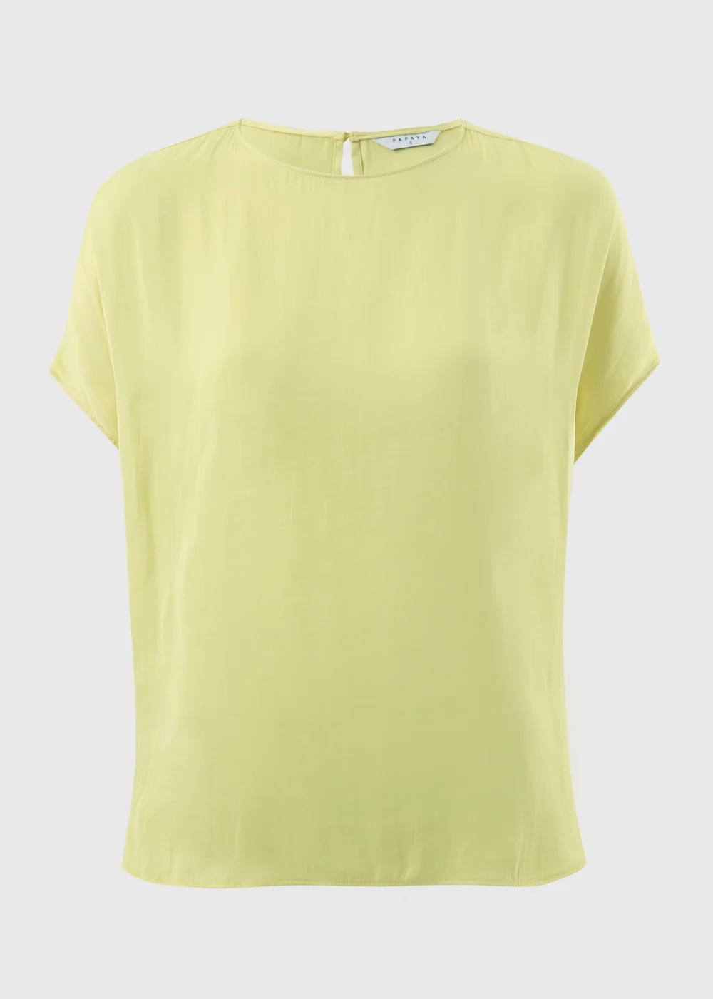 Lemon Washed Satin Co Ord Top - 8 Image 4