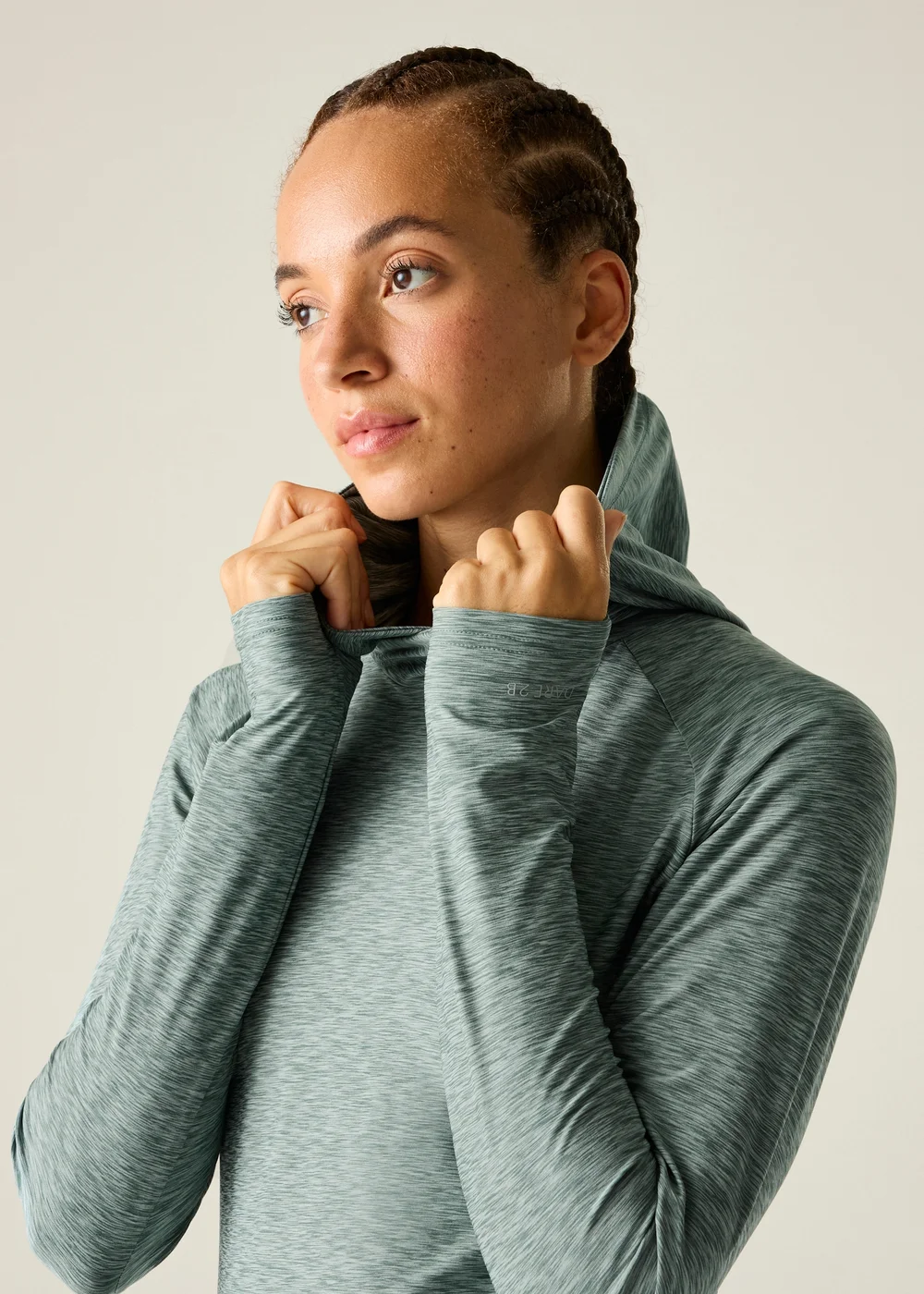 Dare 2b Glacier Green Sprint UV Protective, Reflective Hoodie - 10 Image 6