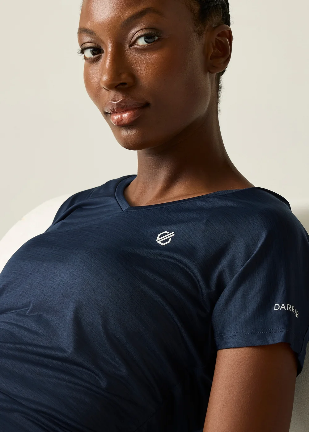 Dare 2b Navy Vigilant Quick Drying, Anti-Bacterial T-Shirt - 14 Image 4