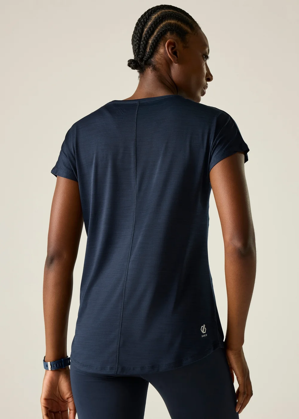 Dare 2b Navy Vigilant Quick Drying, Anti-Bacterial T-Shirt - 14 Image 2