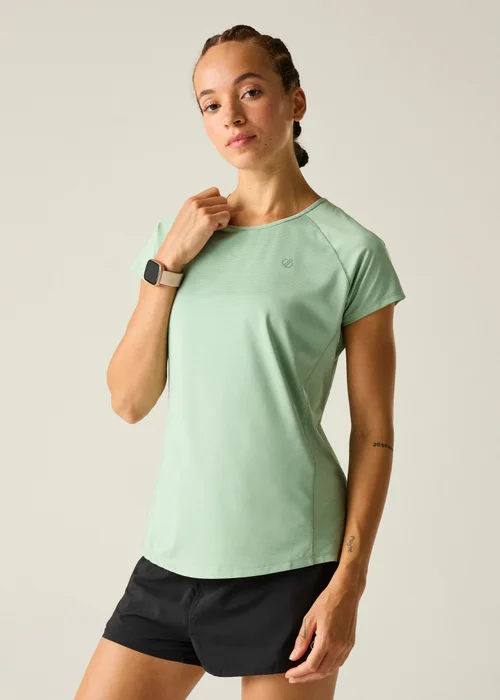 Dare 2b Glacier Green Corral Quick Drying, Reflective T-Shirt - 18 Image 1