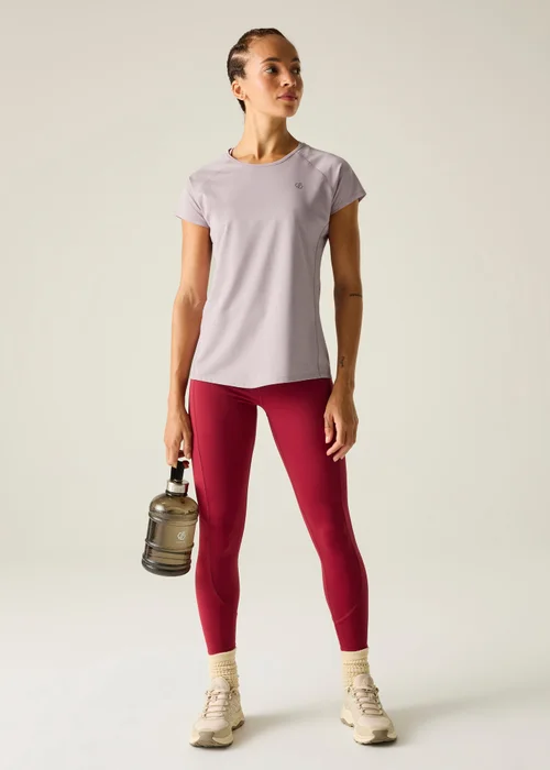 Dare 2b Mauve Shadow Corral Quick Drying, Reflective T-Shirt - 16 Image 3