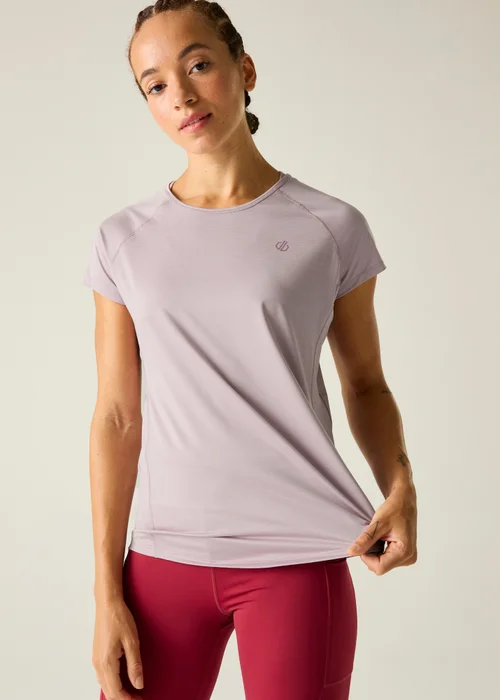 Dare 2b Mauve Shadow Corral Quick Drying, Reflective T-Shirt - 16 Image 1