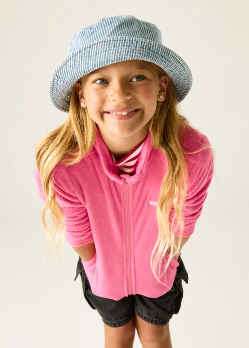 Regatta Pink Lemonade King II Anti-Pill, Symmetry Fleece (3-13 Years) - 9-10 Yrs Image 1