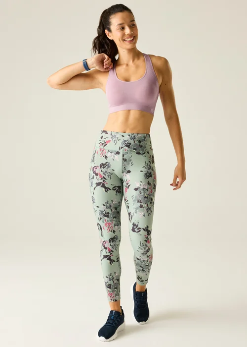 Dare 2b Mauve Shadow Don’t Sweat It II Anti-Bacterial, Quick Drying Bra - M Image 3