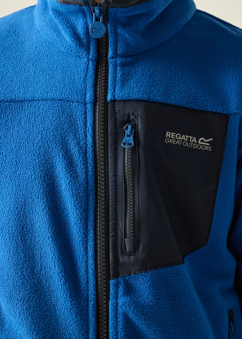 Regatta Olympian Blue Junior Frankie Full Zip Fleece (3-13 Years) - 13 Yrs Image 4