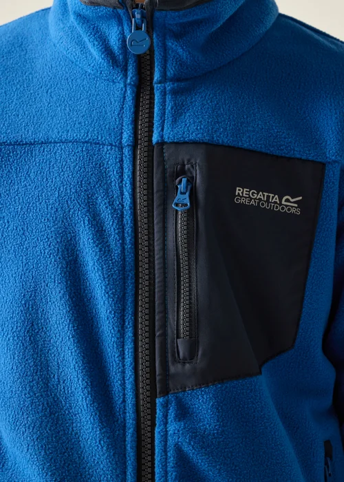 Regatta Olympian Blue Junior Frankie Full Zip Fleece (3-13 Years) - 13 Yrs Image 4