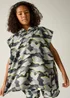 Regatta Dark Storm Camo Towel Robe (3-13 Years) - 5-9 yrs Image 1