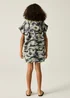 Regatta Dark Storm Camo Towel Robe (3-13 Years) - 5-9 yrs Image 2