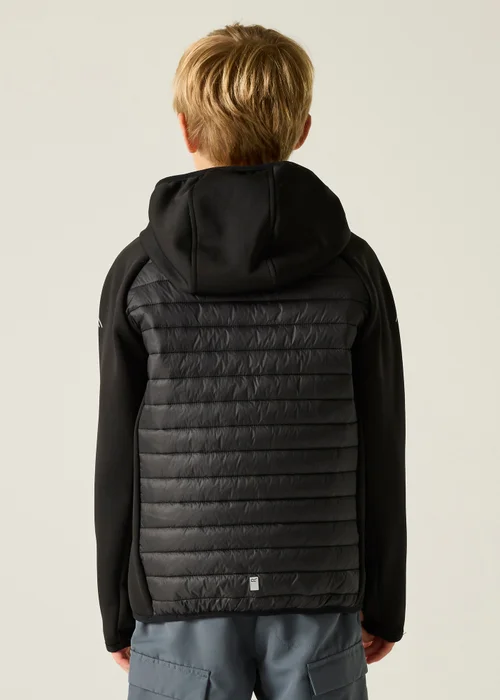 Regatta Black Seal Grey Andreson Hybrid Lightweight Jacket (3-13 Years) - 7-8 Yrs Image 2