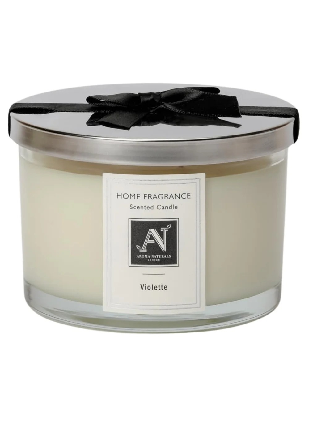 Aroma Naturals London Scented Candle White The Minimalist luxe Range 292G - M Image 3