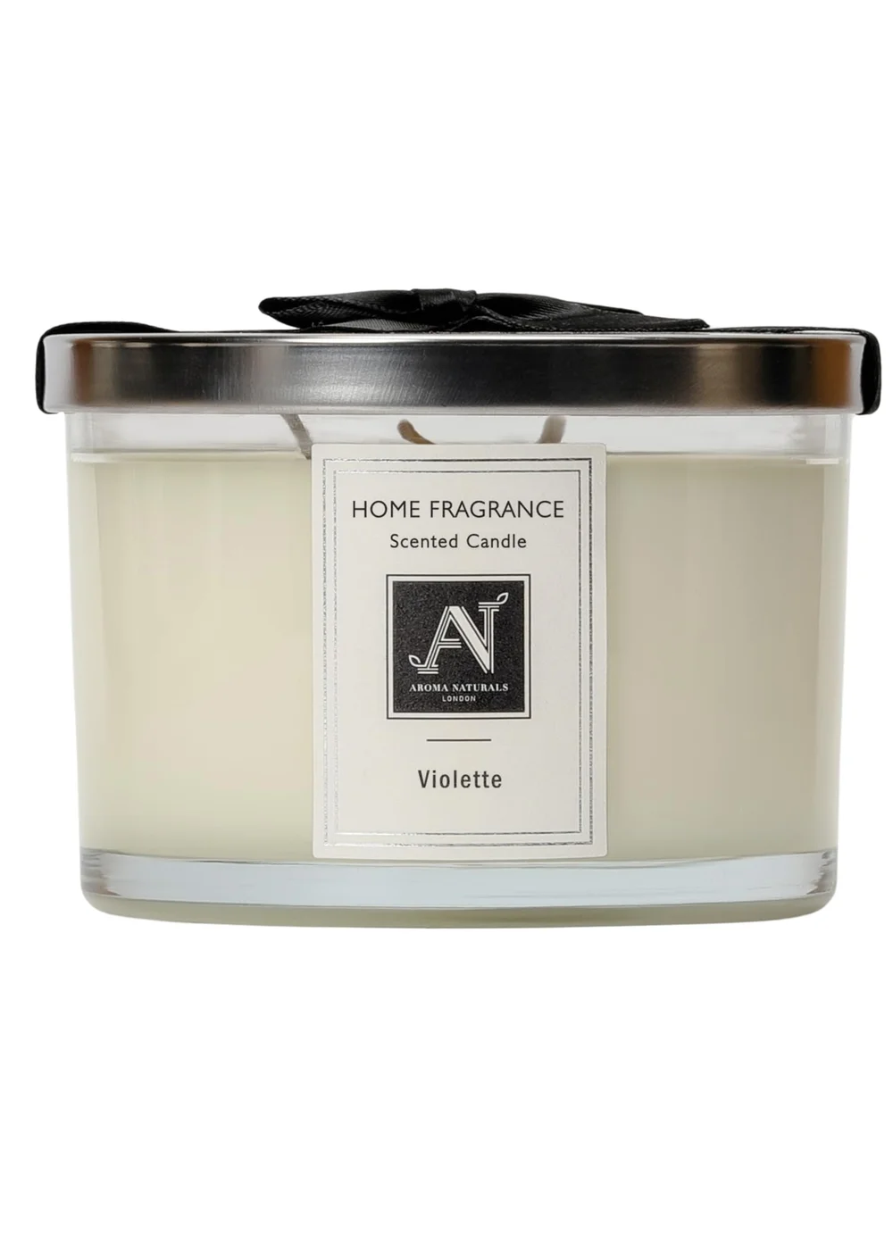 Aroma Naturals London Scented Candle White The Minimalist luxe Range 292G - M Image 1