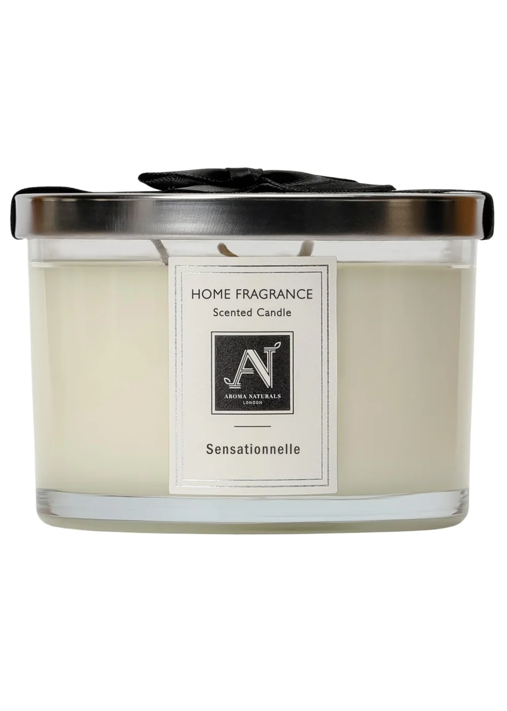 Aroma Naturals London Scented Candle White The Minimalist Luxe Range Candle 292G - M Image 1