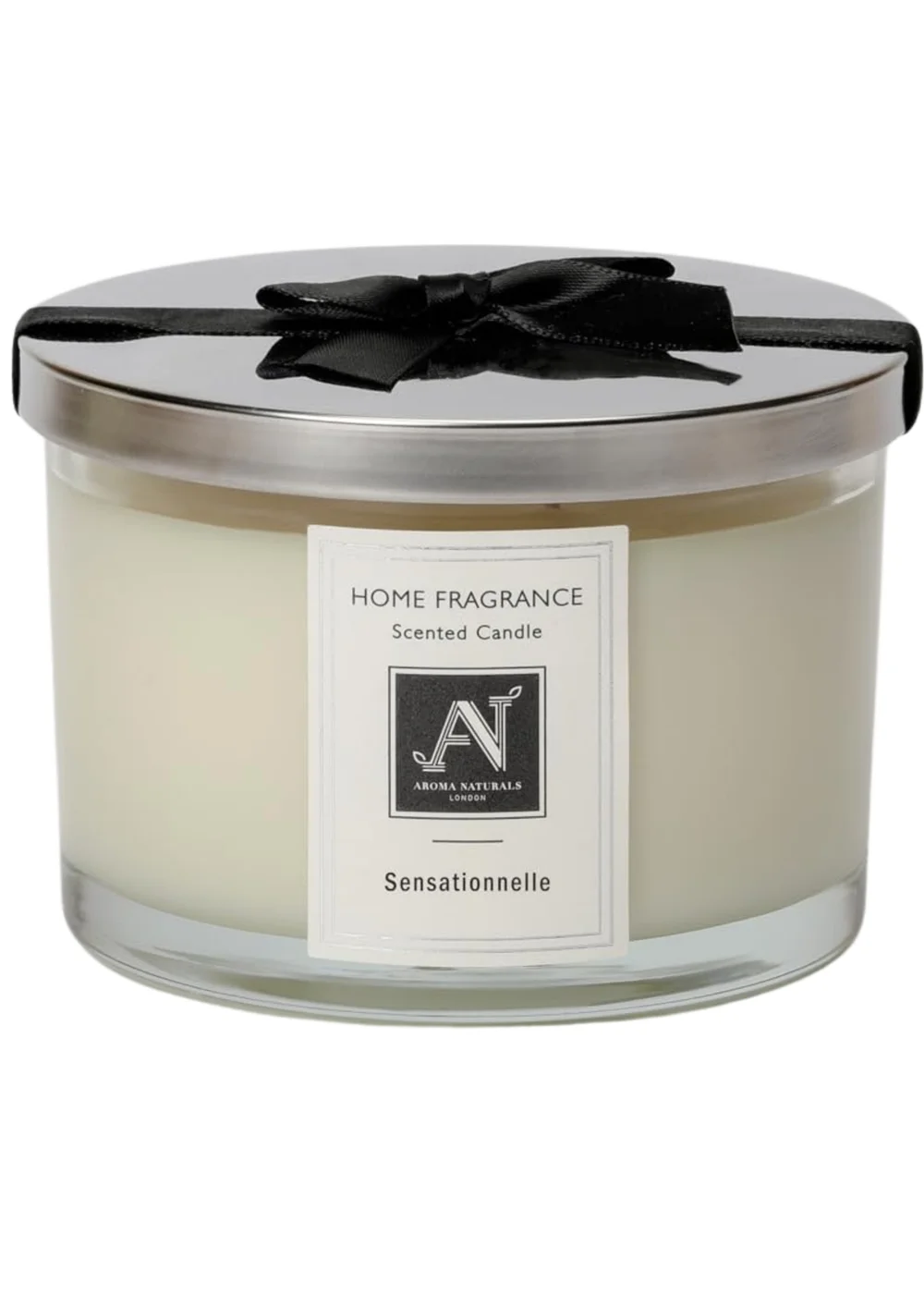 Aroma Naturals London Scented Candle White The Minimalist Luxe Range Candle 292G - M Image 3