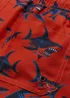 Regatta Rusty Orange Sharks Skander Swim Shorts (3-13 Years) - 11-12 Yrs Image 4