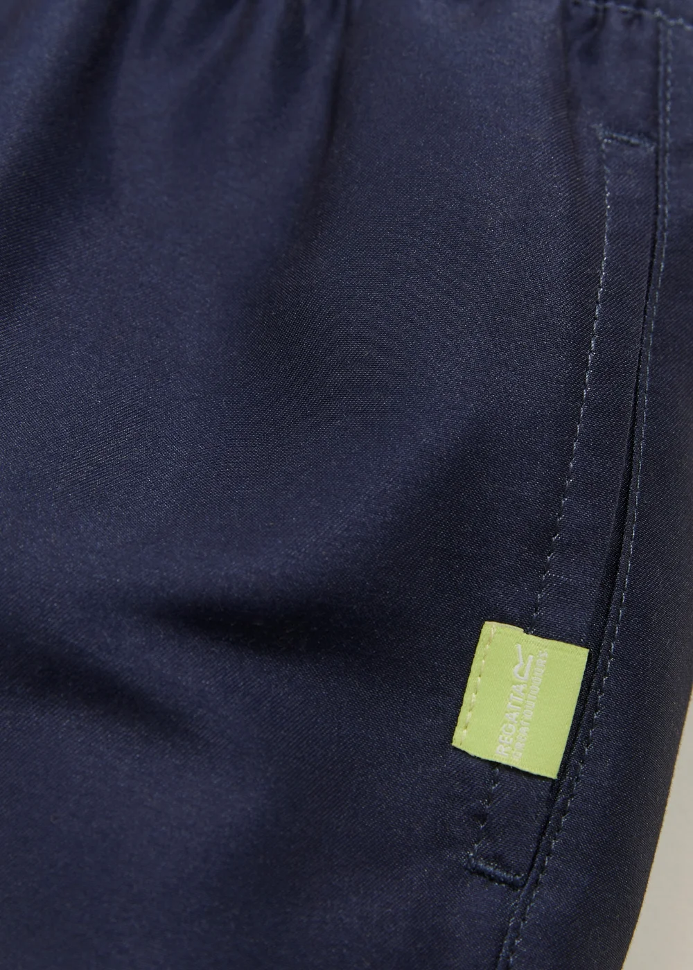 Regatta Navy Sharp Green Skander Swim Shorts (3-13 Years) - 5-6 Yrs Image 2
