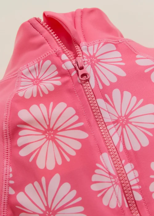 Regatta Pink Haze Petal Flower Kids Rash Suit Quick Drying (9 Months- 4 Years) - 18-24 months Image 2
