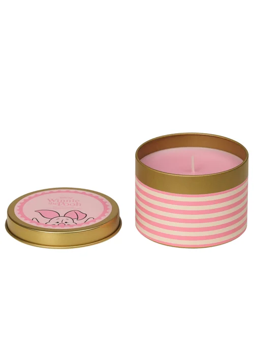 Disney Winnie the Pooh Scented Candle Piglet Pink Spring Blossom & Acorns Scent 175G 1 Wick - Small Image 1