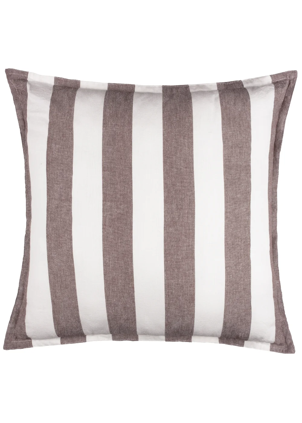 Yard Hayle Chocolate 100% Cotton Outdoor Cushion (50 x 50cm) - 50cm x 50cm Image 2