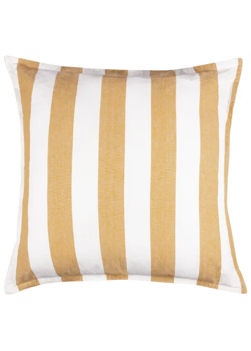 Yard Hayle Honey 100% Cotton Outdoor Cushion (50 x 50cm) - 50cm x 50cm Image 2