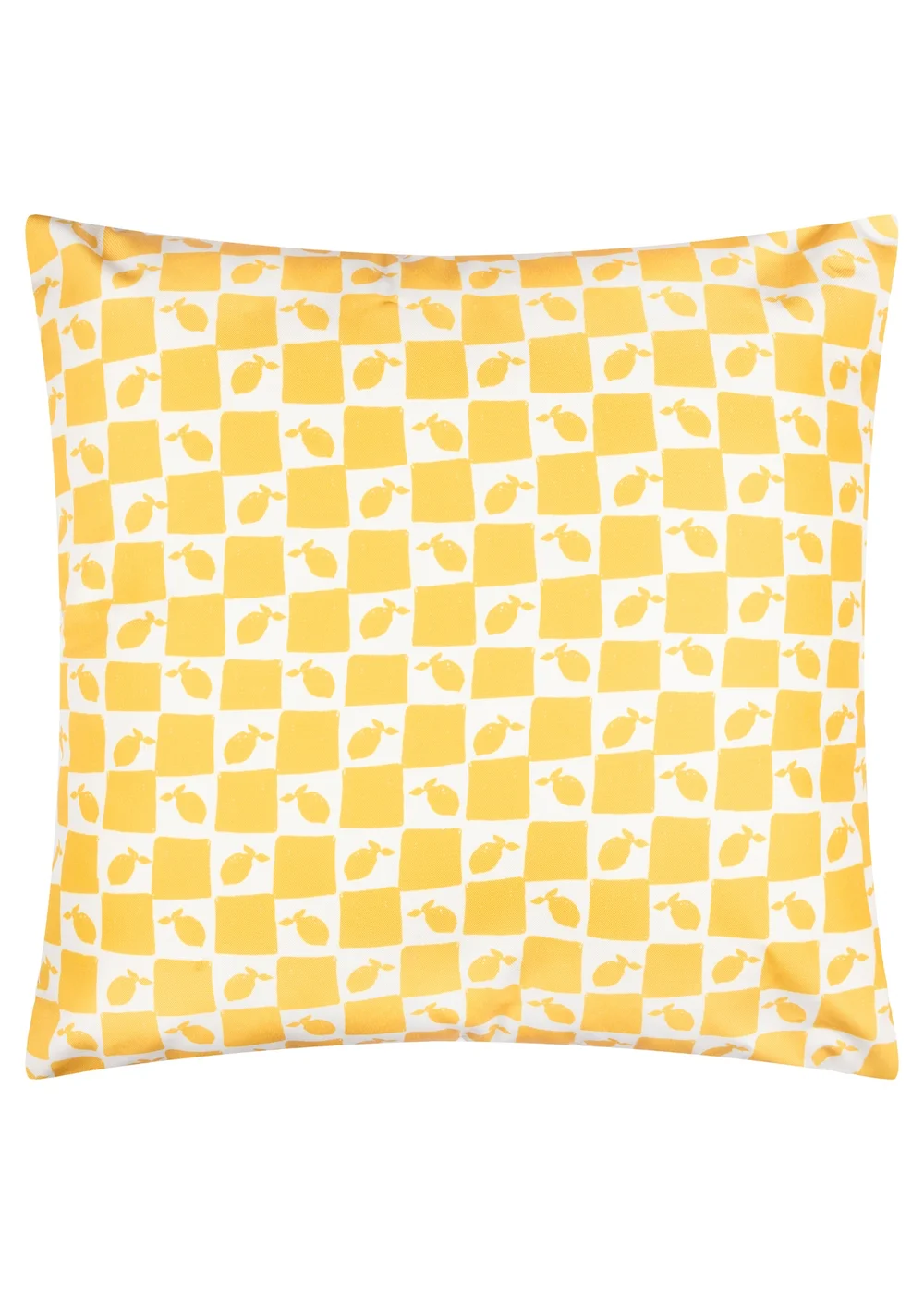 Furn Mediterranean Limon Sky Blue Outdoor Cushion (45 x 45cm) - 45cm x 45cm Image 3