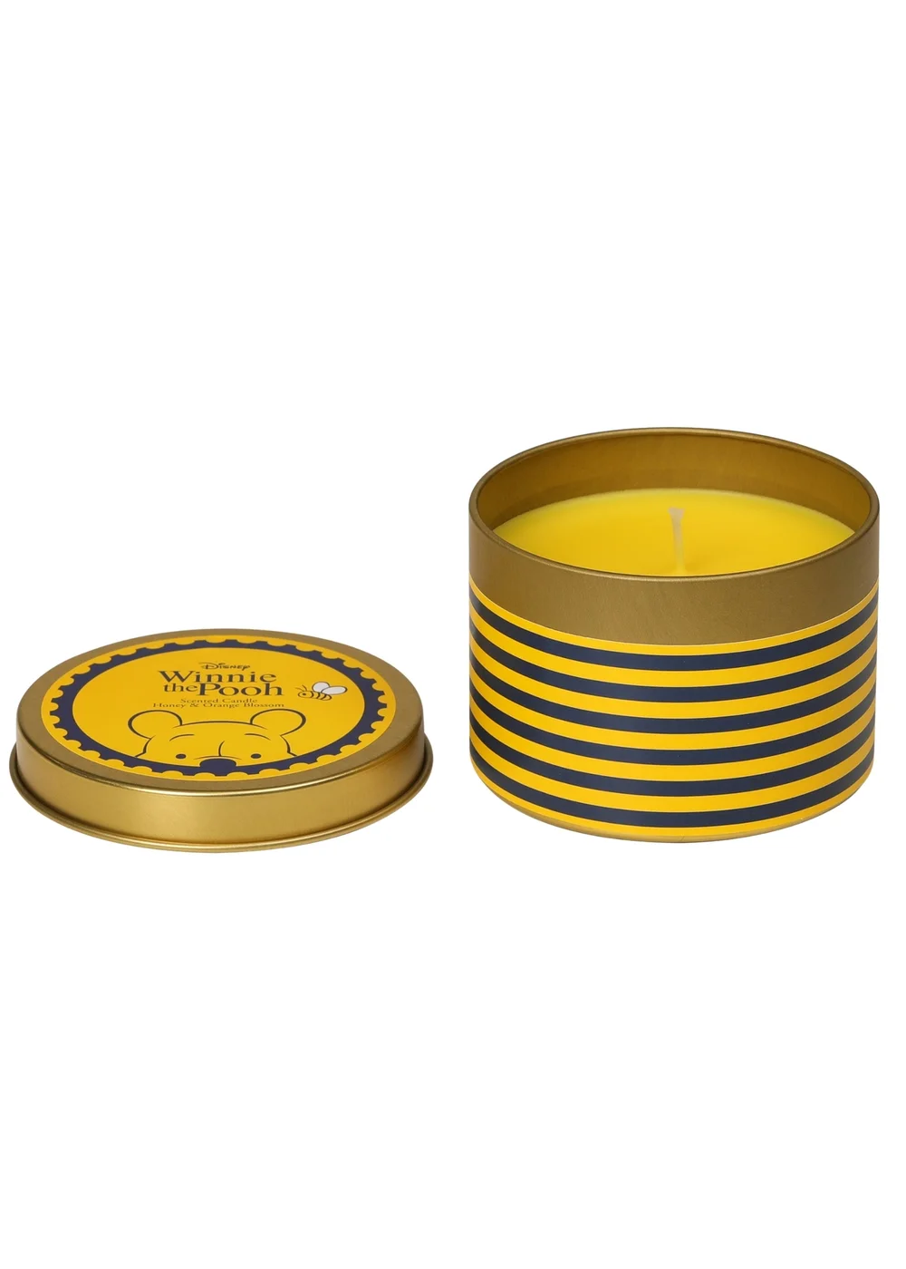 Disney Winnie The Pooh Yellow Scented Candle Honey & Orange Blossom Scent 175G 1 Wick - Small Image 1