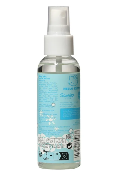 Hello Kitty Frosted Berries Blue Body Mist 100ml - 100ml Image 4