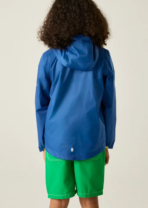 Regatta Olympian Blue Lever Waterproof Jacket With Isolite Technology (3-13 Years) - 3-4 Yrs Image 2