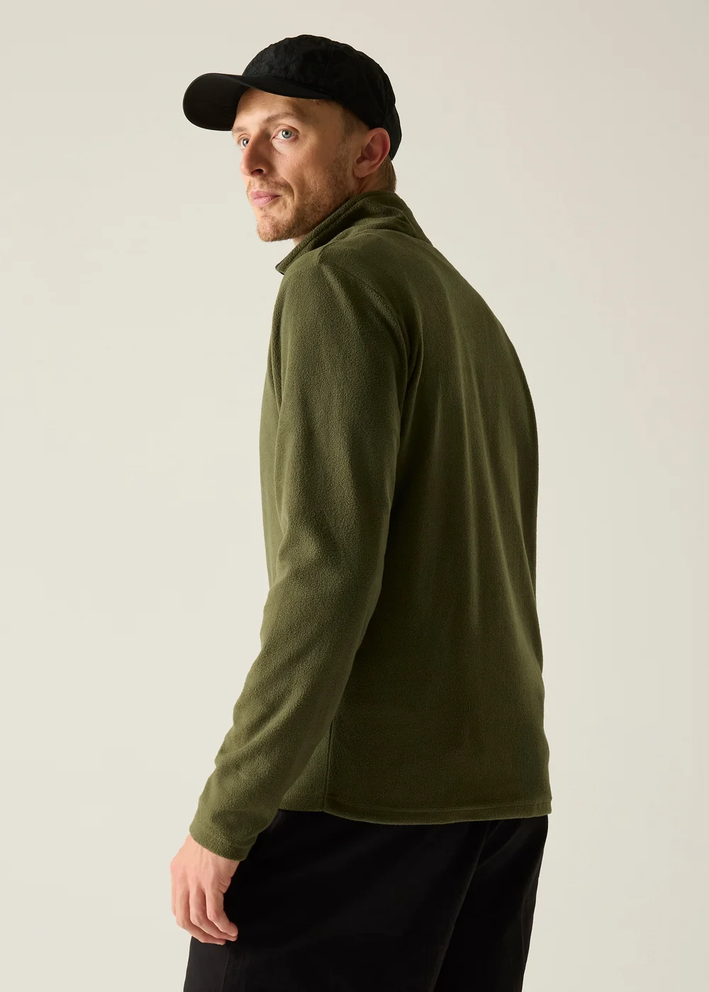 Regatta Dark Khaki Thompson Anti-Pill, Symmetry Fleece - 5XL Image 2