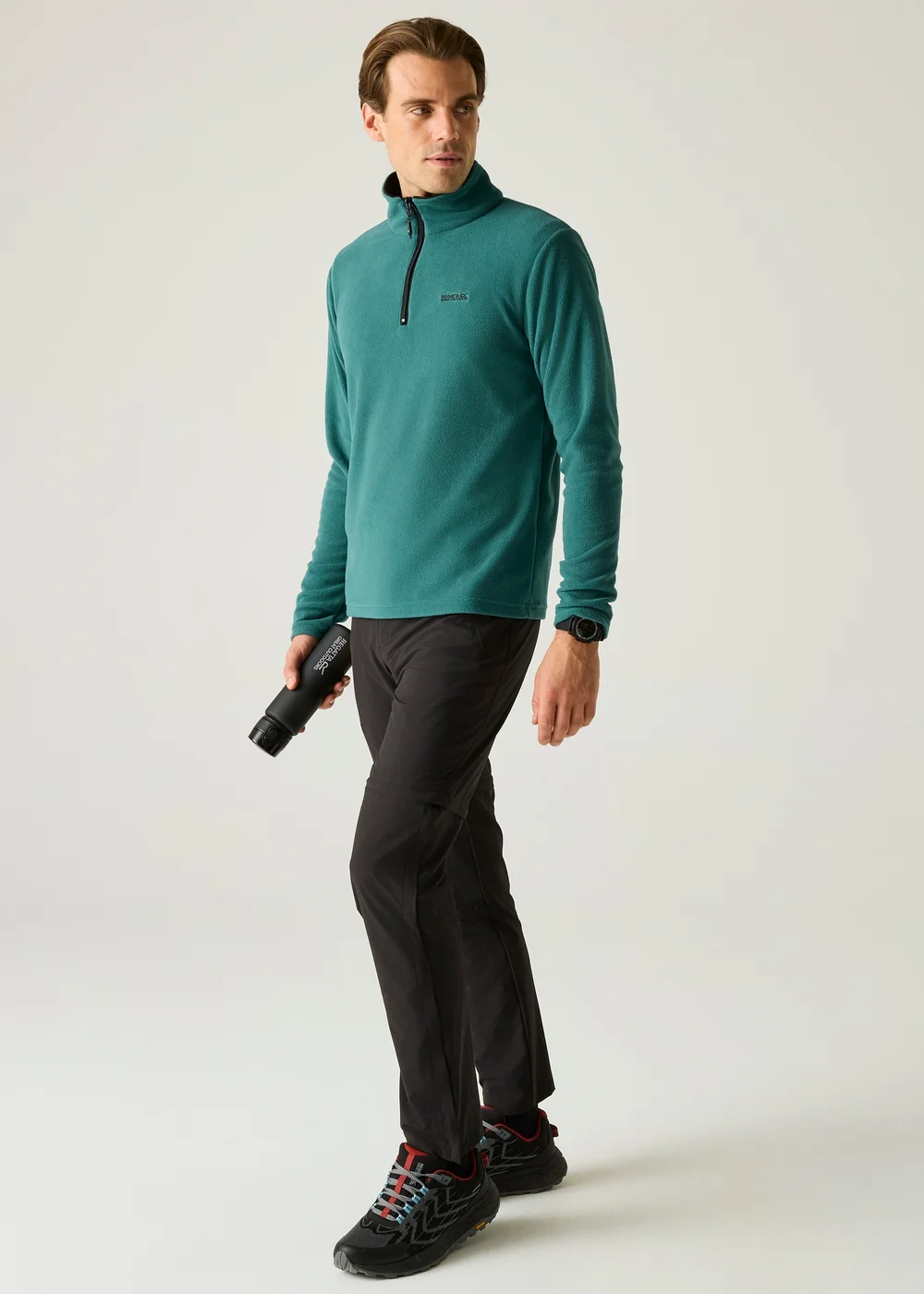 Regatta Mediterranea Green Thompson Anti-Pill, Symmetry Fleece - S Image 3