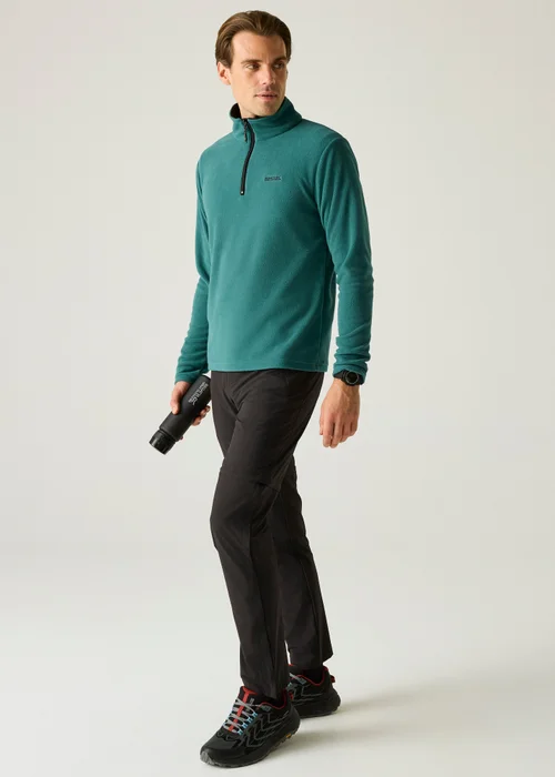 Regatta Mediterranea Green Thompson Anti-Pill, Symmetry Fleece - S Image 3