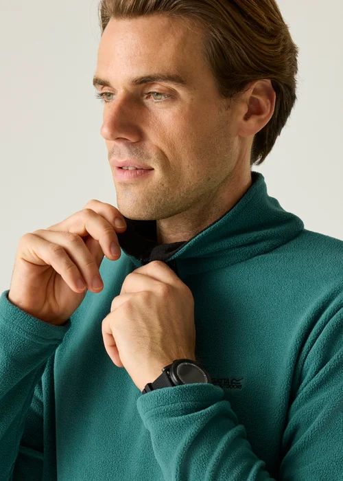 Regatta Mediterranea Green Thompson Anti-Pill, Symmetry Fleece - S Image 4
