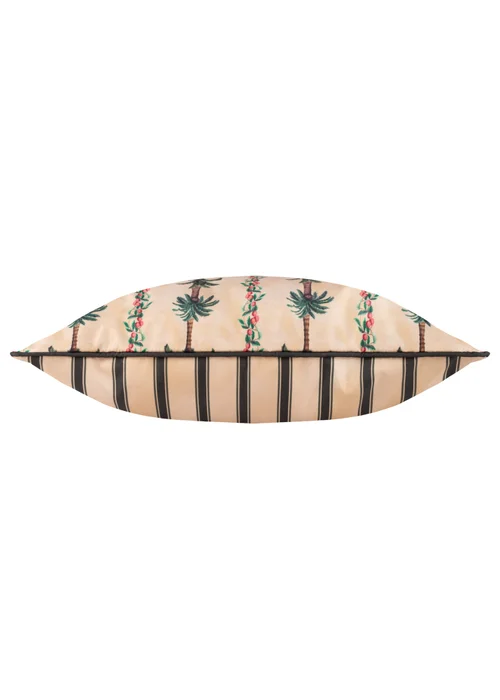 Wylder Monkey Palm Papyrus Stripe Outdoor Cushion (45 x 45cm) - 45cm x 45cm Image 3
