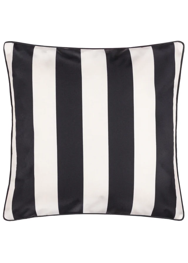 Furn Tropical Bloom Black Outdoor Cushion (45 x 45cm)