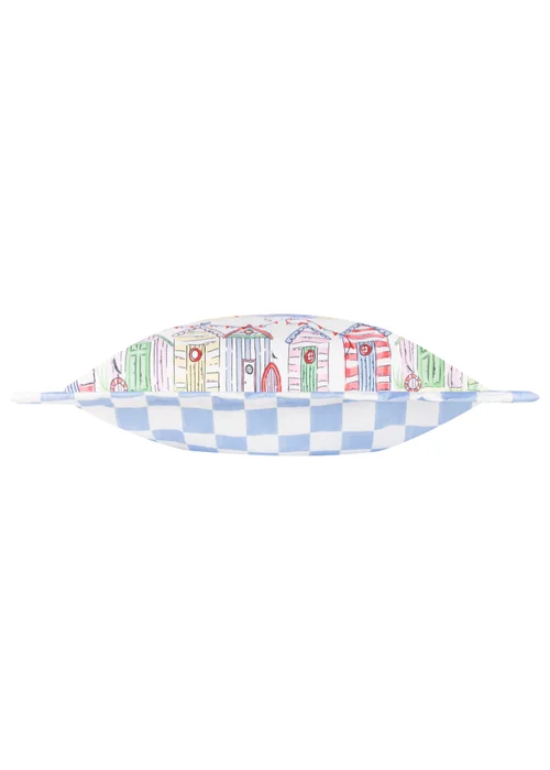 Furn Beach Huts Multicolour Square Outdoor Cushion (45 x 45cm) - 45cm x 45cm Image 3