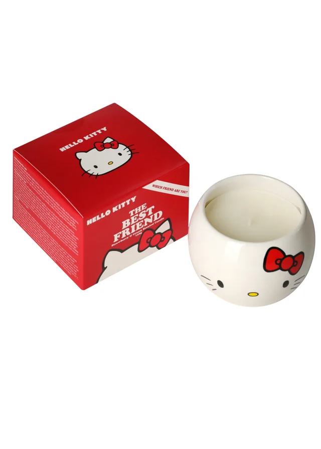 Hello Kitty & Friends Strawberry & Cream Scented White Candle 200g (1-Wick)