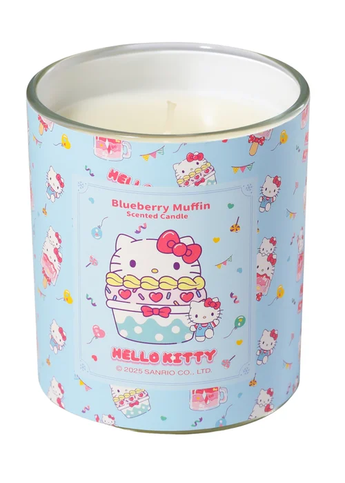 Hello Kitty Blueberry Muffin Scented Blue Candle 213g 1 Wick - Medium Image 1
