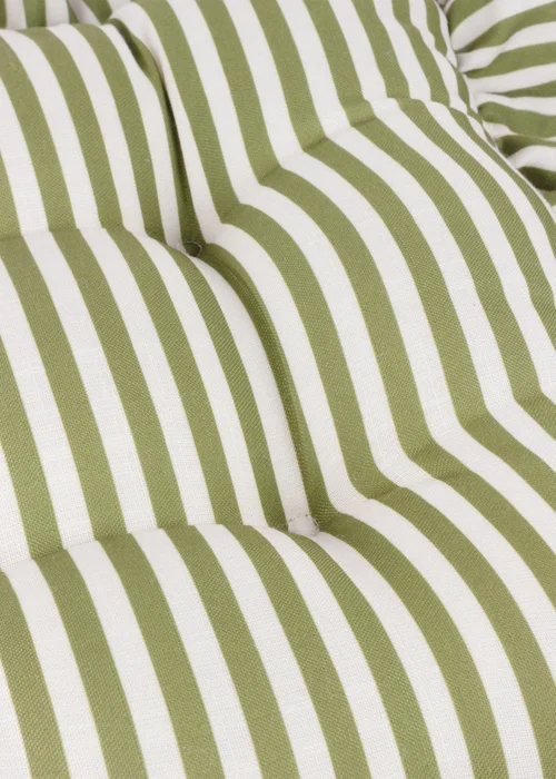 Wylder Millie Ruffle Green 2 Pack Indoor/Outdoor Seat Pads (40 x 40cm) - 40cm x 40cm Image 5