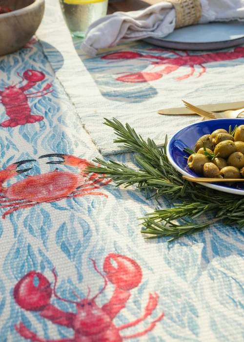 Wylder Abersoch Marine Indoor/Outdoor Table Runner (35 x 180cm) - 220x35cm Image 2