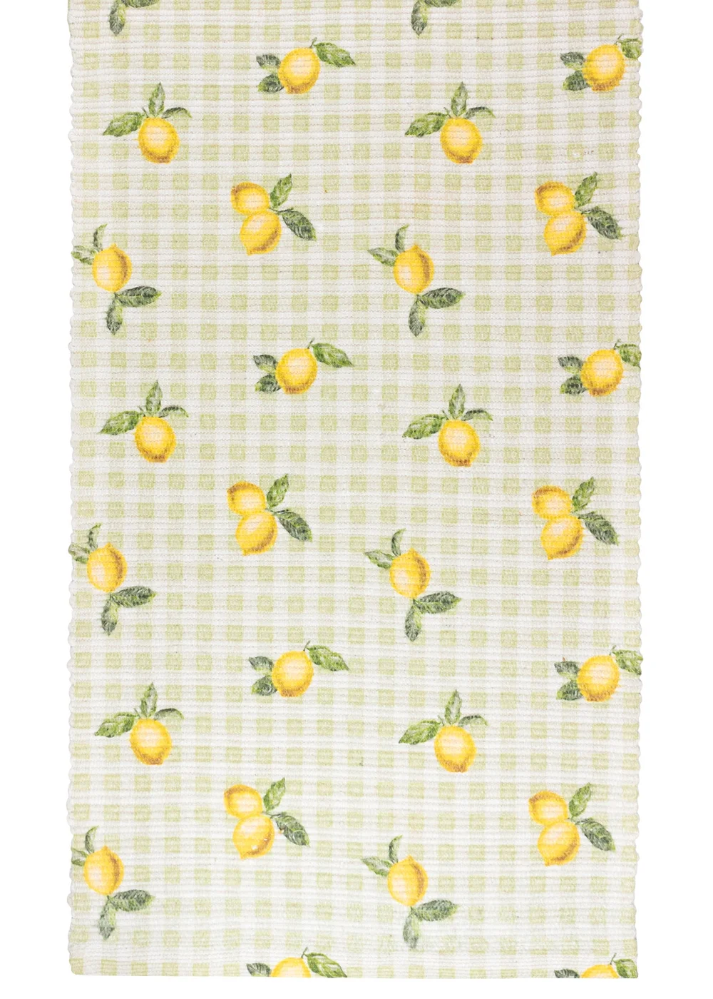 Furn Fruits Lemons Indoor/Outdoor Table Runner (35 x 180cm) - 220x35cm Image 1