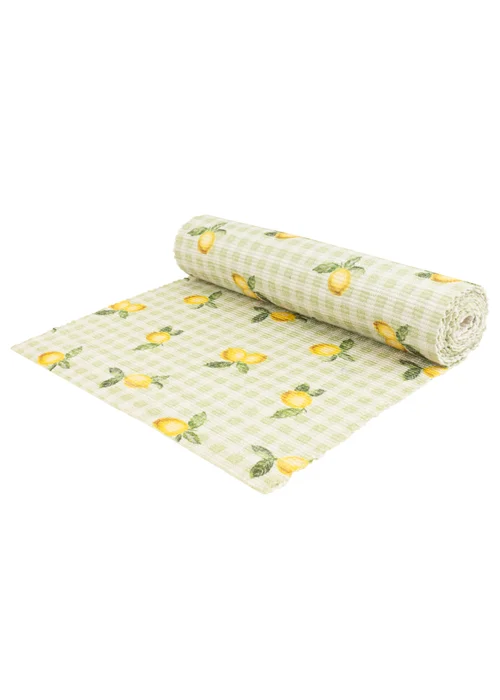 Furn Fruits Lemons Indoor/Outdoor Table Runner (35 x 180cm) - 220x35cm Image 2