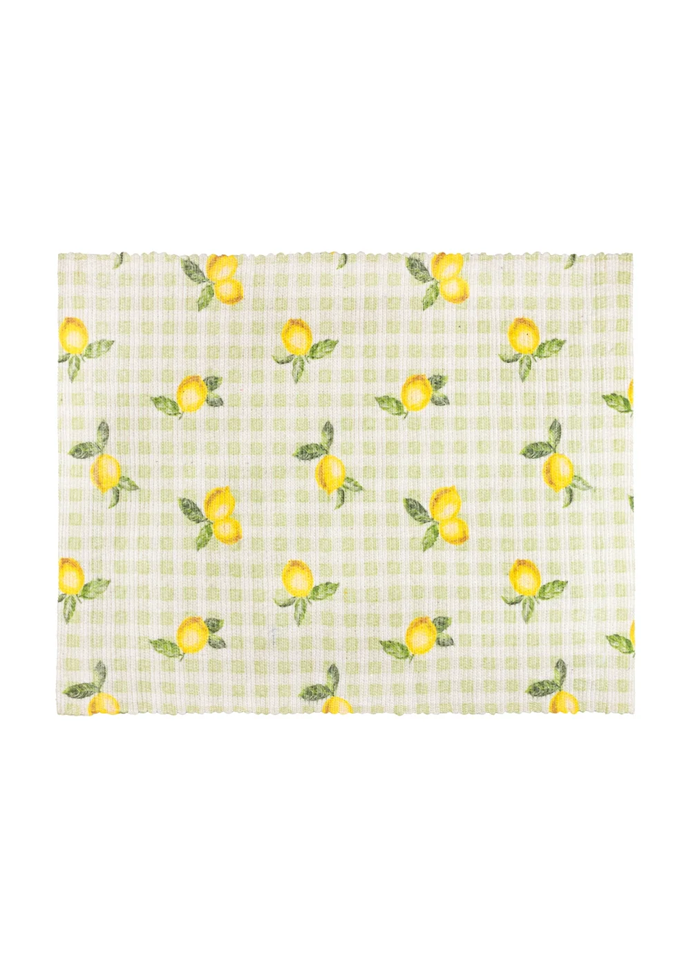 Furn Fruits Lemons Set of 4 Indoor/Outdoor Placemats (36 x 46cm) - One Size Image 2