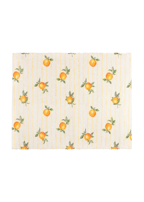 Furn Fruits Oranges Set of 4 Indoor/Outdoor Placemats (36 x 46cm) - One Size Image 3