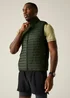 Regatta Khaki Green Black Andreson Hybrid Water-Repellent, Lightweight Bodywarmer - 3XL Image 1