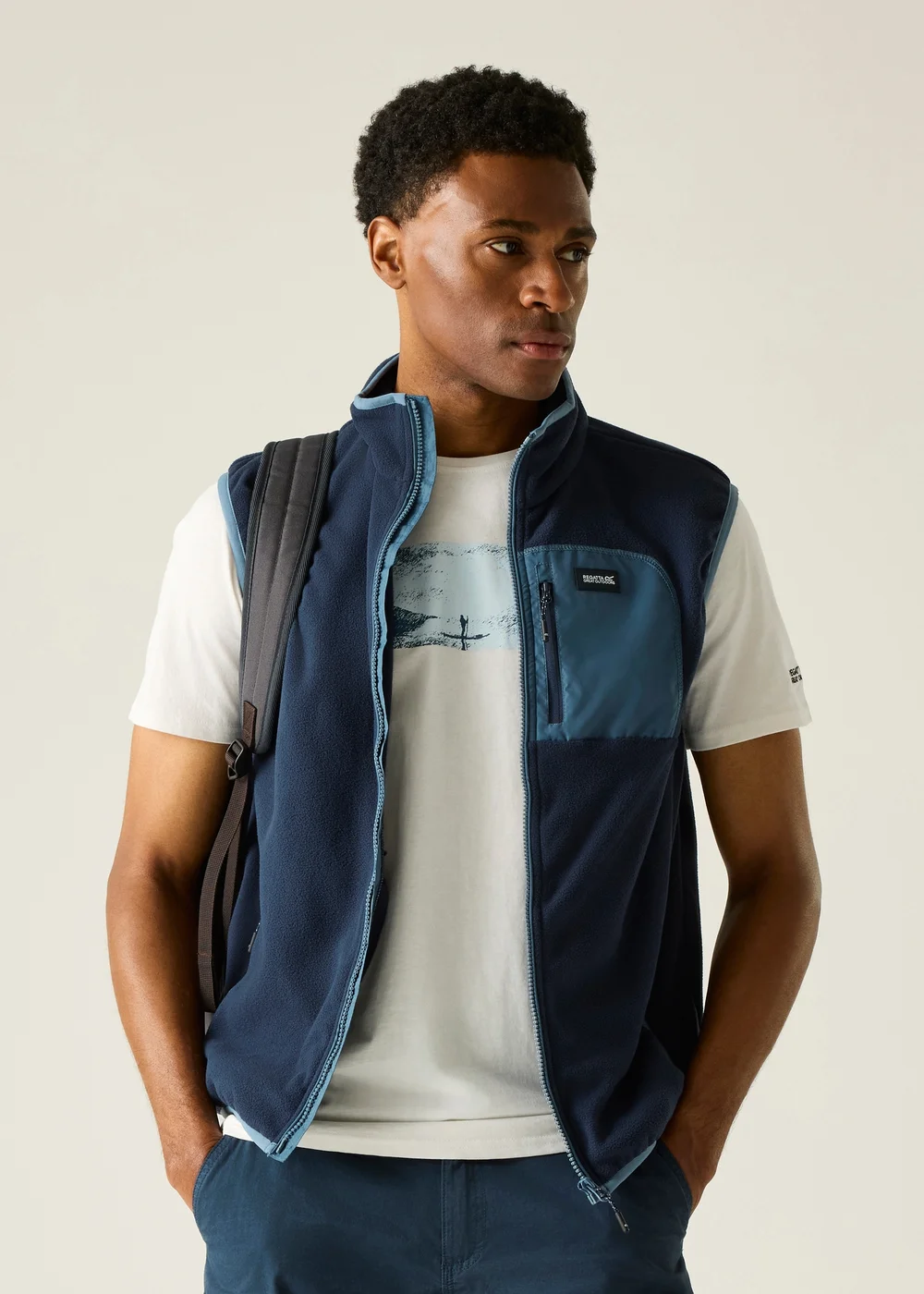 Regatta Navy China Blue Frankie Bodywarmer - L Image 3