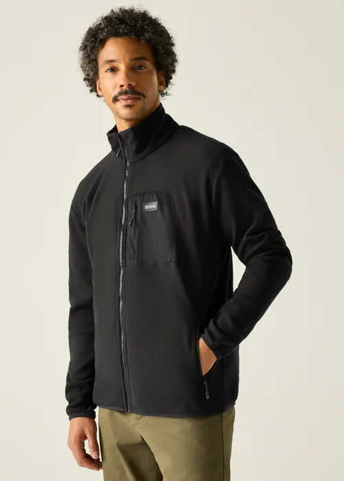 Regatta Black Frankie Full Zip Fleece - XL Image 1