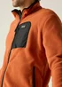 Regatta Brick Red Black Frankie Full Zip Fleece - S Image 4
