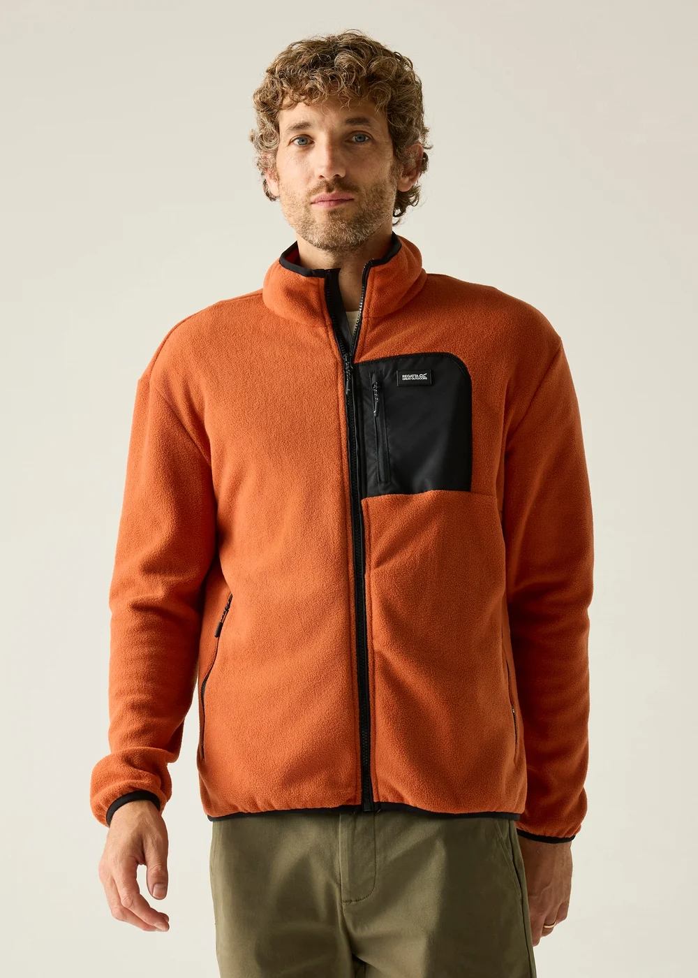 Regatta Brick Red Black Frankie Full Zip Fleece - S Image 1